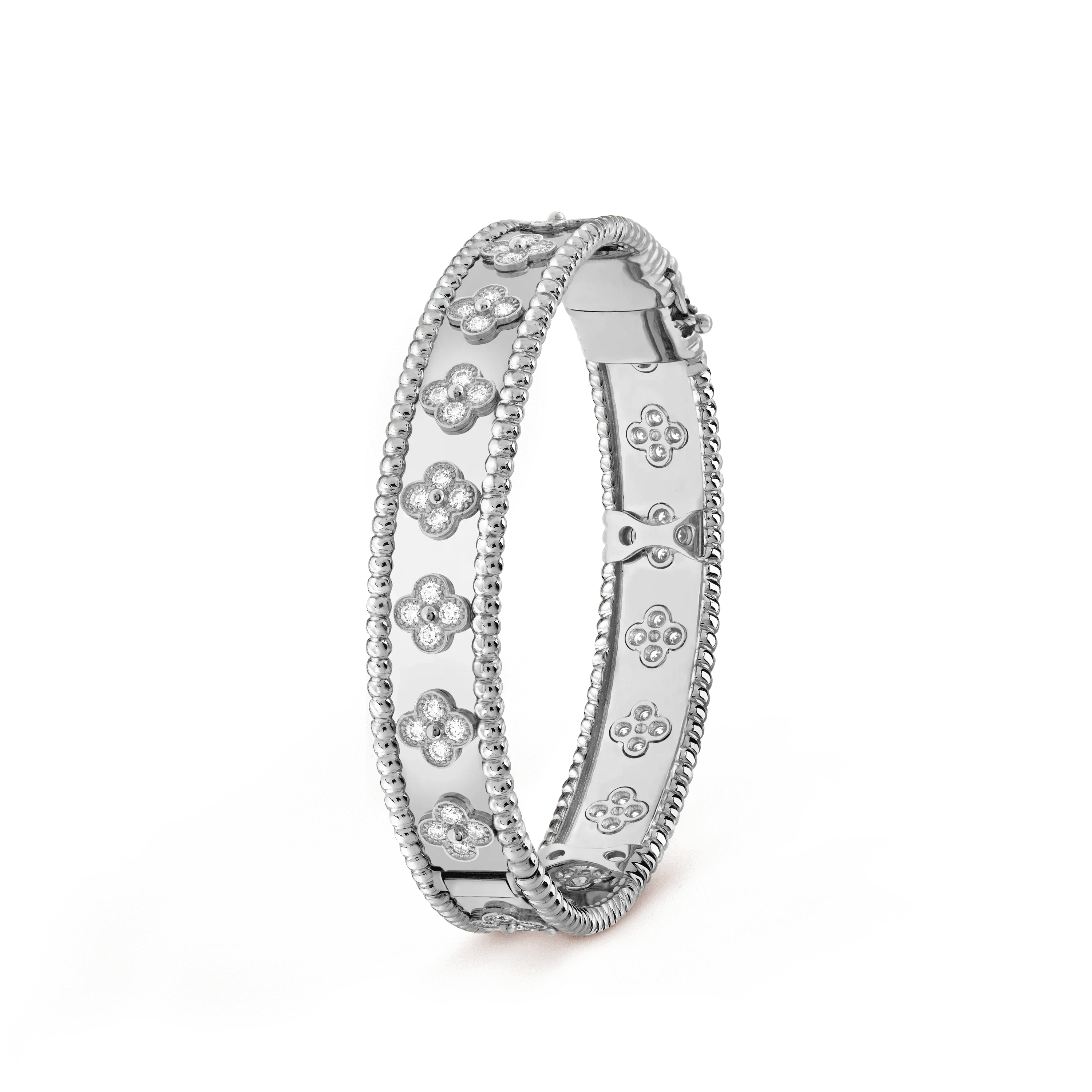 CLOVER BRACELET 8MM DIAMONDS